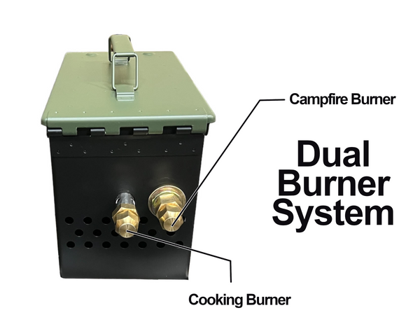 Original LavaBox Retrofit and Refurbish: Dual Burner, Screen, and