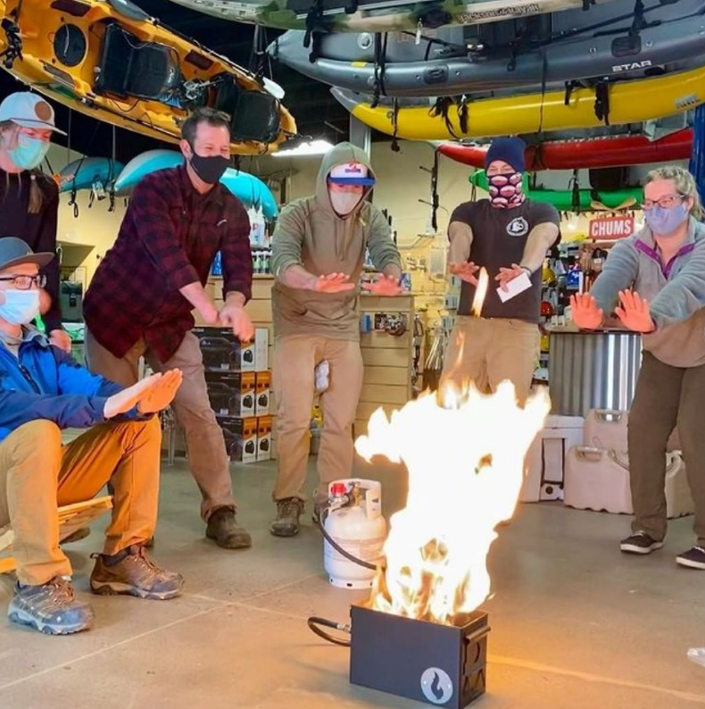 LavaBox Portable Campfire - The Original Ammo Can Fire Pit